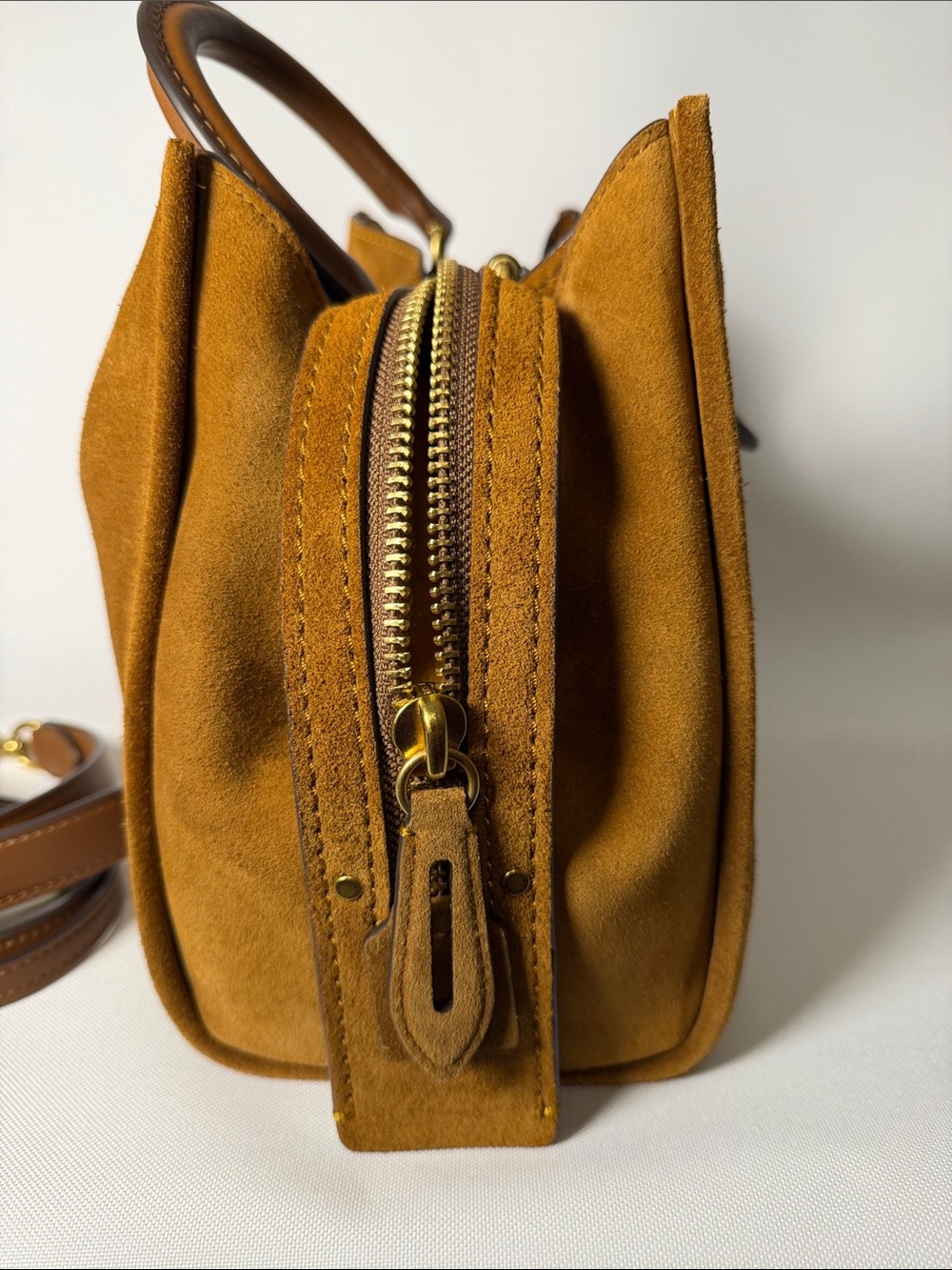 Coach Rogue 31 in Warm Brown Suede - Picture 3 of 9